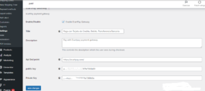 Ecartpay payment gateway woocommerce plugin