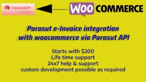 Paraşüt Accounting & Invoicing integration with woocommerce