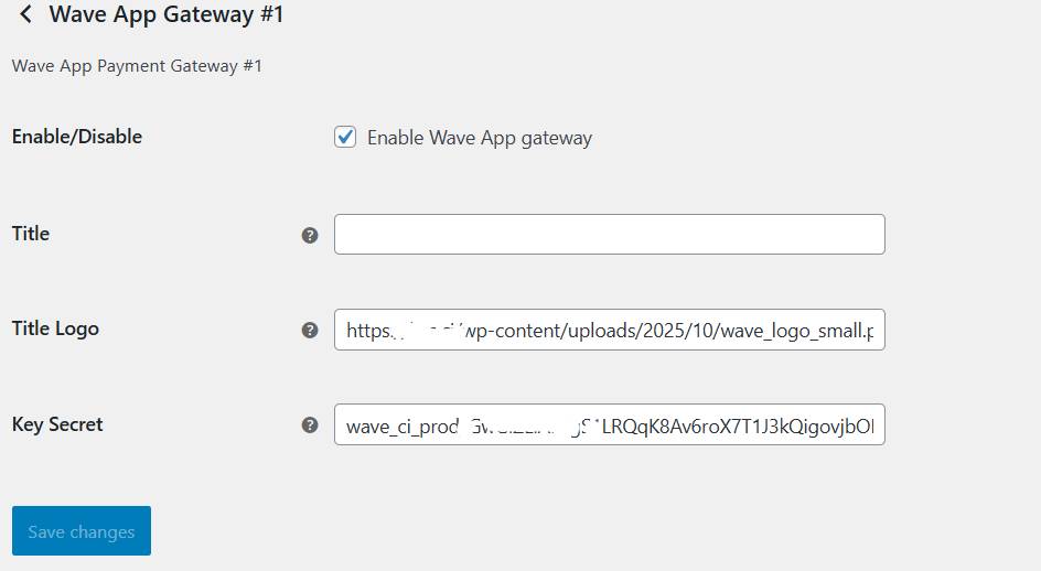 Wave payment gateway plugin WooCommerce (1) Wave payment gateway plugin WooCommerce
