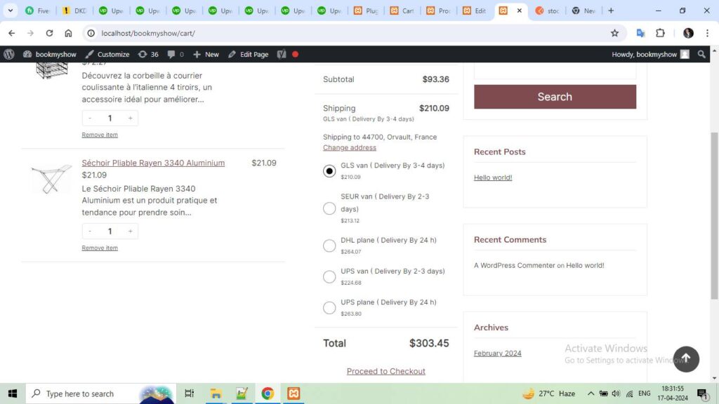 BigBuy API Integration WooCommerce Plugin custom shipping cost display while checkout BigBuy API Integration WooCommerce Plugin