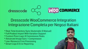Dresscode inventory sync WooCommerce
