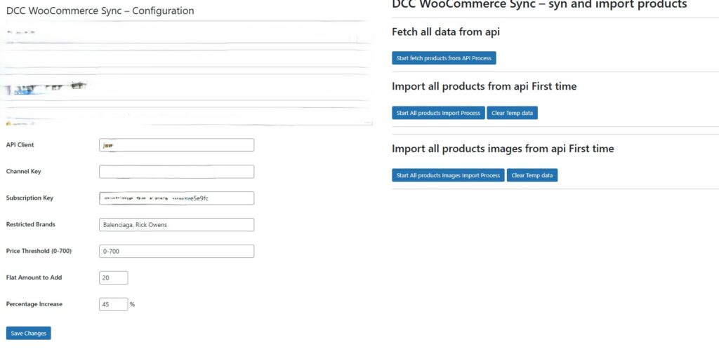 Advanced Dresscode WooCommerce Integration Plugin with API Sync